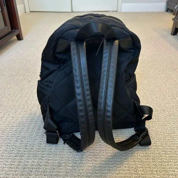 Peloton x Sol & Selene Quilted Black Backpack - Picture 2 of 13